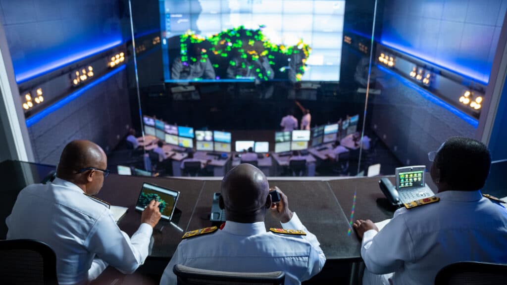 Falcon eye Over the horizon maritime surveillance Main Control Center