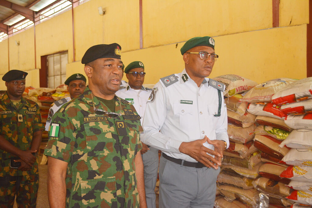 Navy, Customs Intercept 518 Bags of Smuggled Rice in Badagry